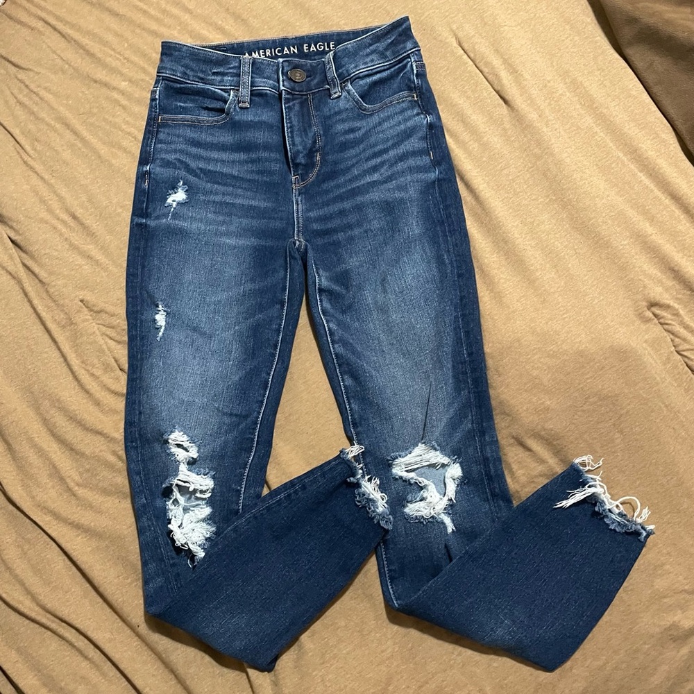 American Eagle Hi-Rise Skinny Jeans